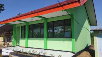 Listrik Sudah Mengalir, SDN Ngrancang IV Program TMMD ke-110 Bojonegoro Siap Dimanfaatkan